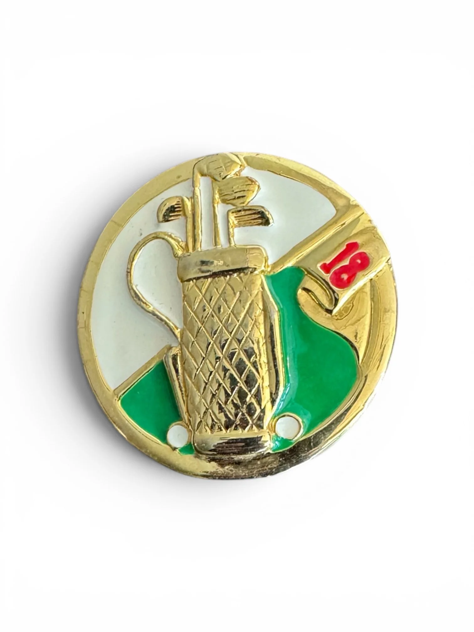 Dotty Smith Golf-Themed Belt Buckle