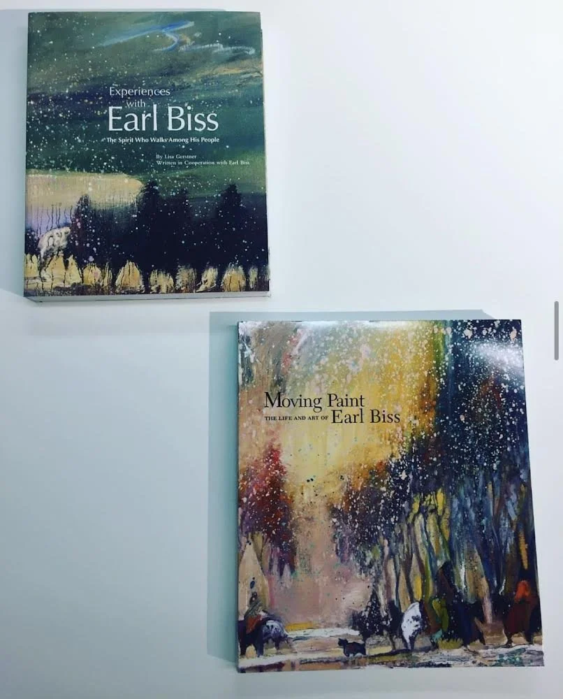 Published Photography in books “Experiences with Earl Biss” “Moving Paint”