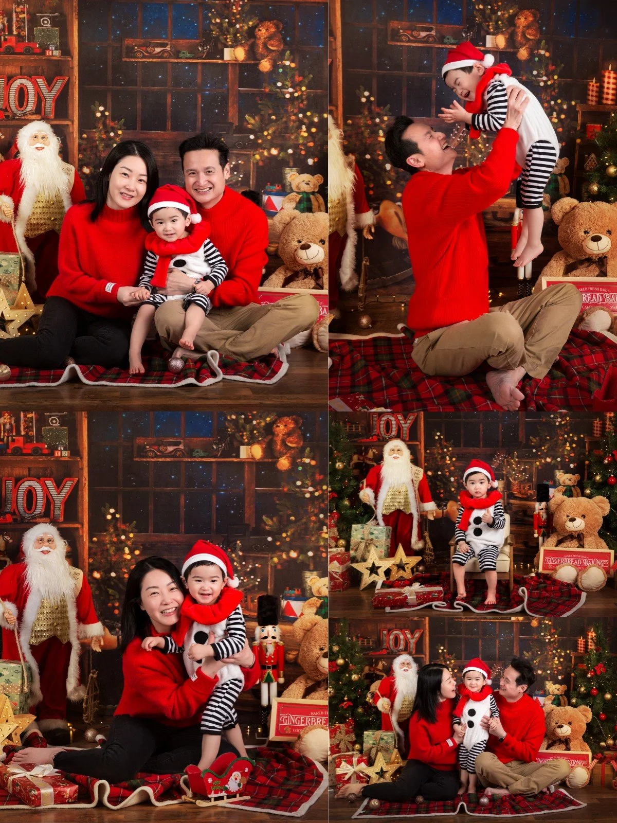 Baby's first Christmas photo ideas