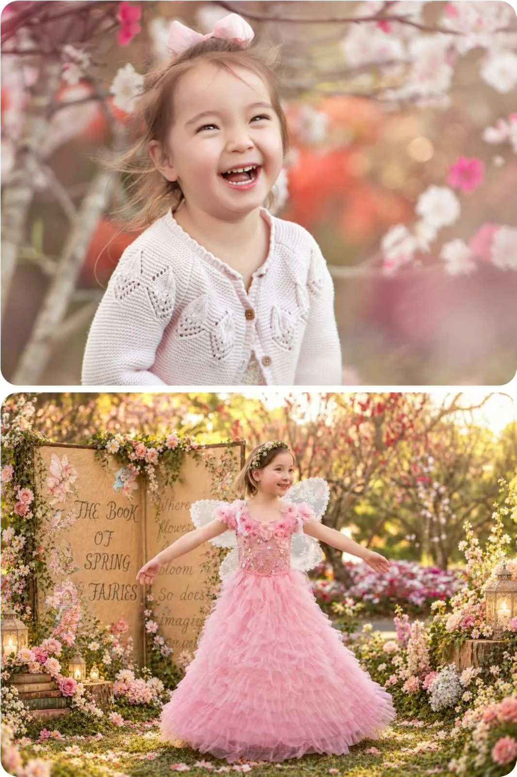 Wisteria Photoshoot Ideas for Babies and Toddlers
