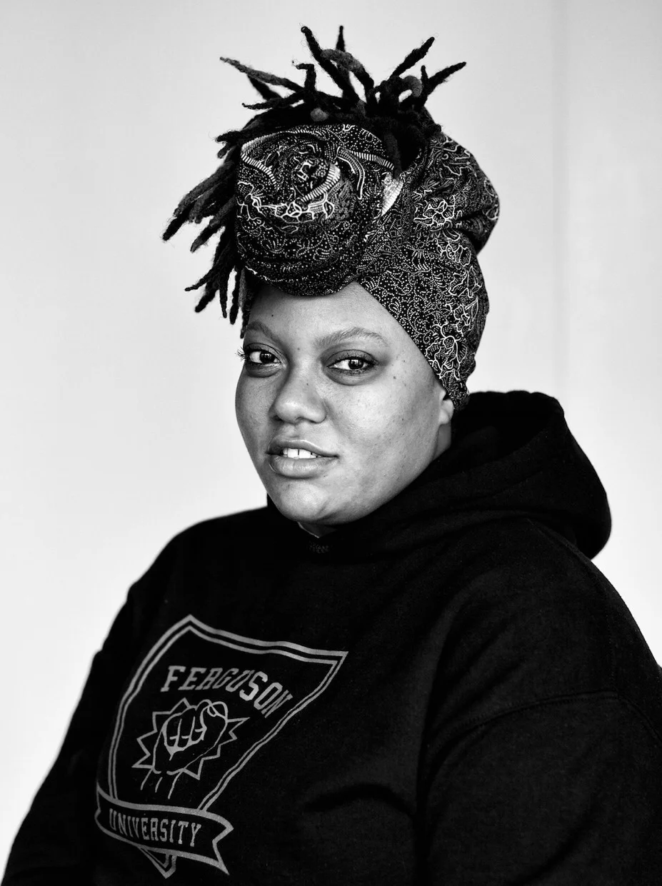 “Many of us wouldn’t exist without our communities and it’s why I feel I must do my part to give back. Being a resident of Ferguson in this time drew me closer to this community and despite what happened, we will overcome together.” -Tasha aka @bellebutters