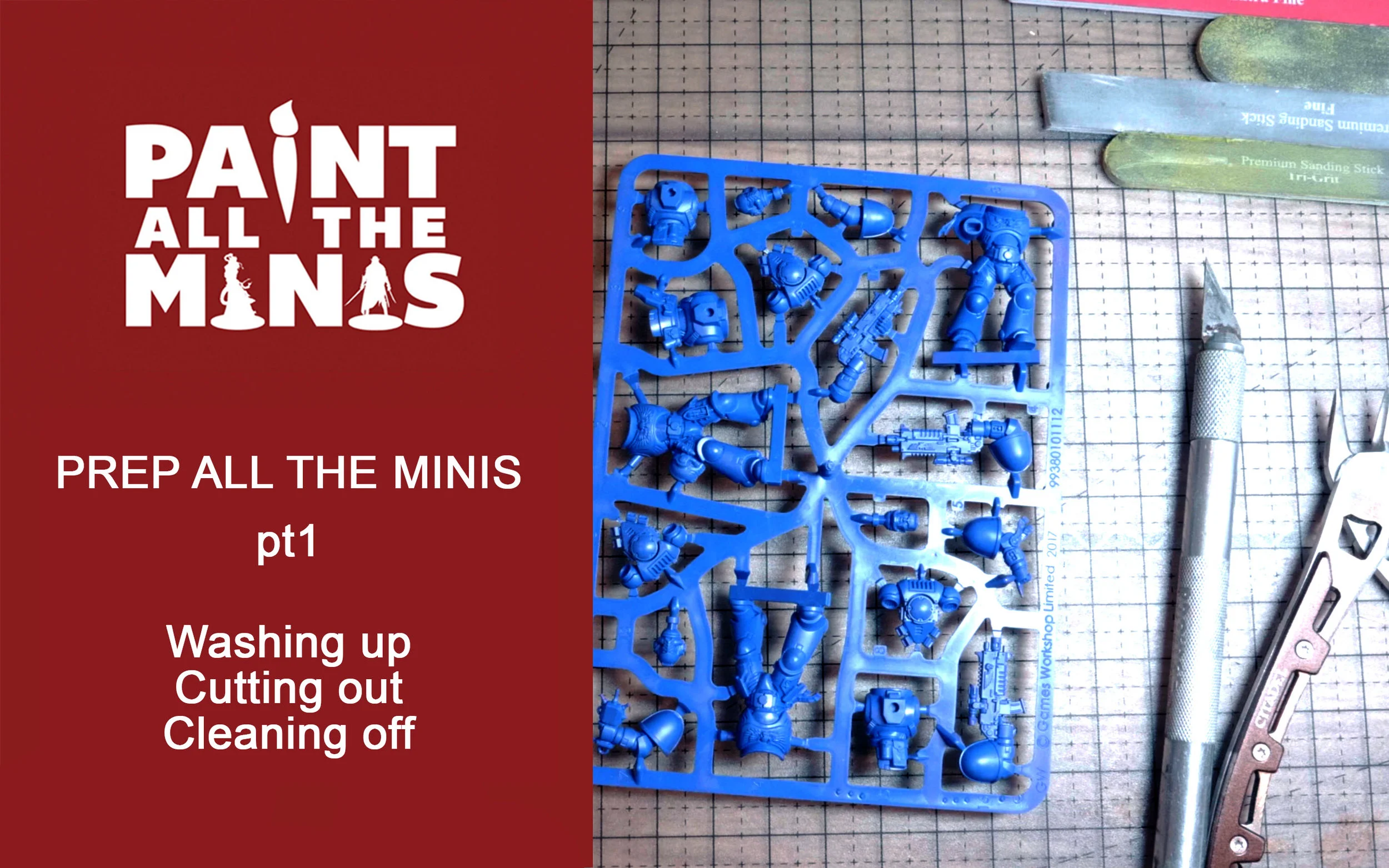 Prep All The Minis: Part 1 - Cleaning