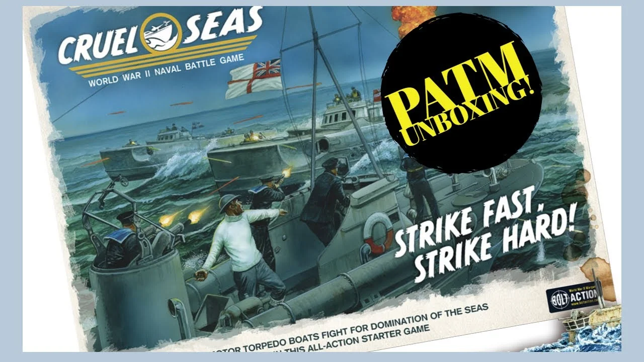 Cruel Seas Unboxing from Warlord Games