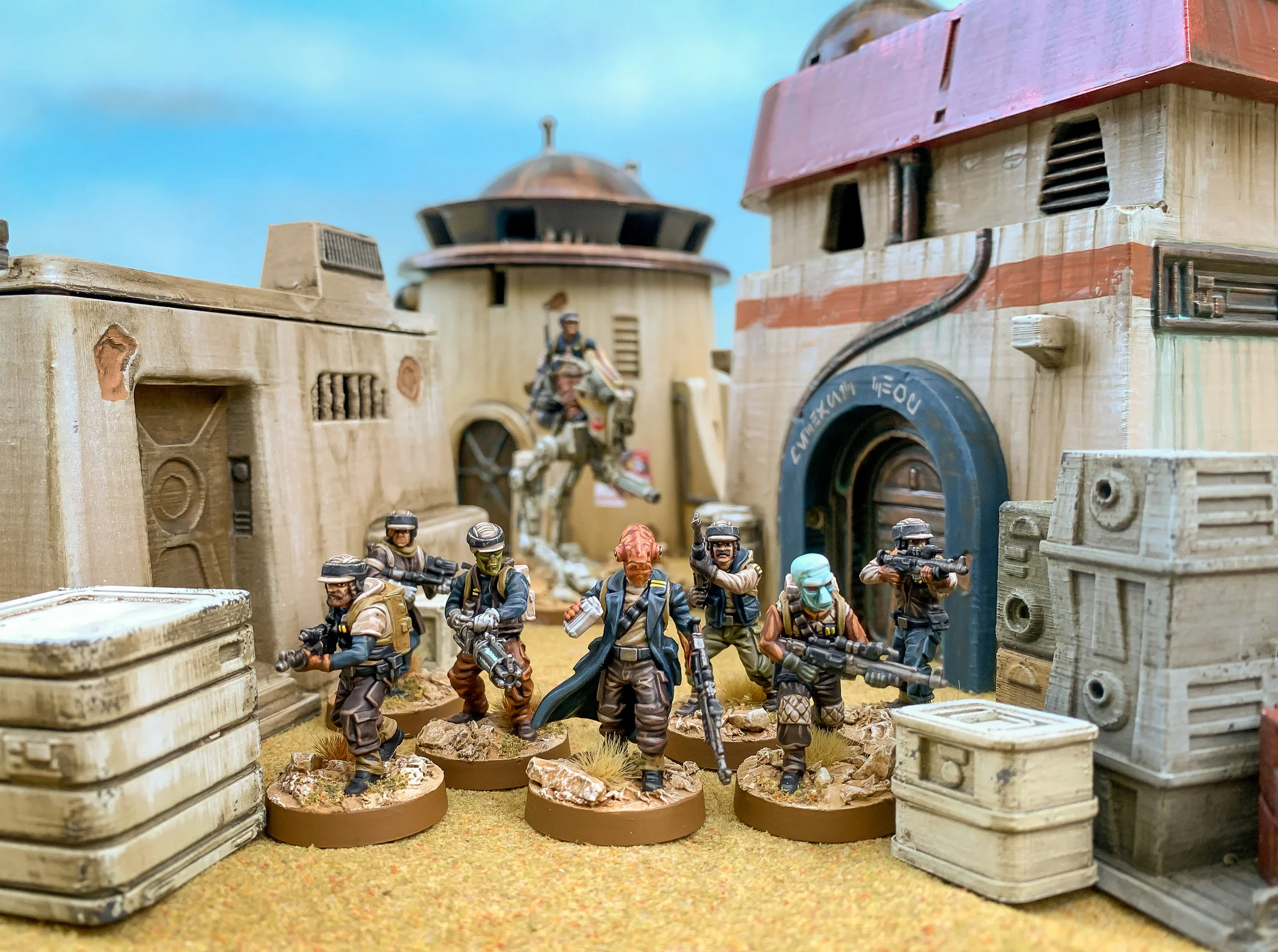 Star Wars Rebel troopers painting guide