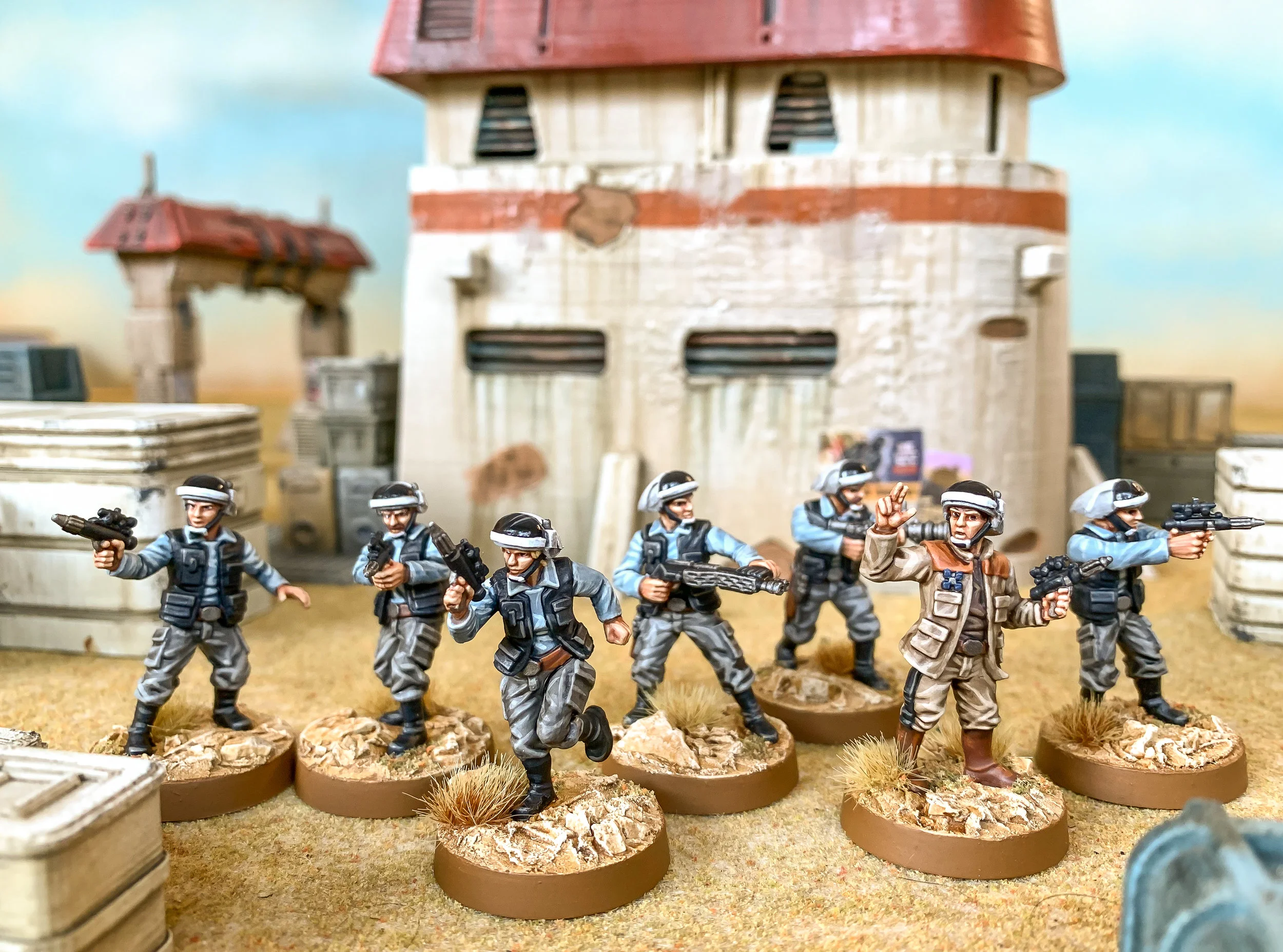 Star Wars Rebel Fleet Troopers painting guide