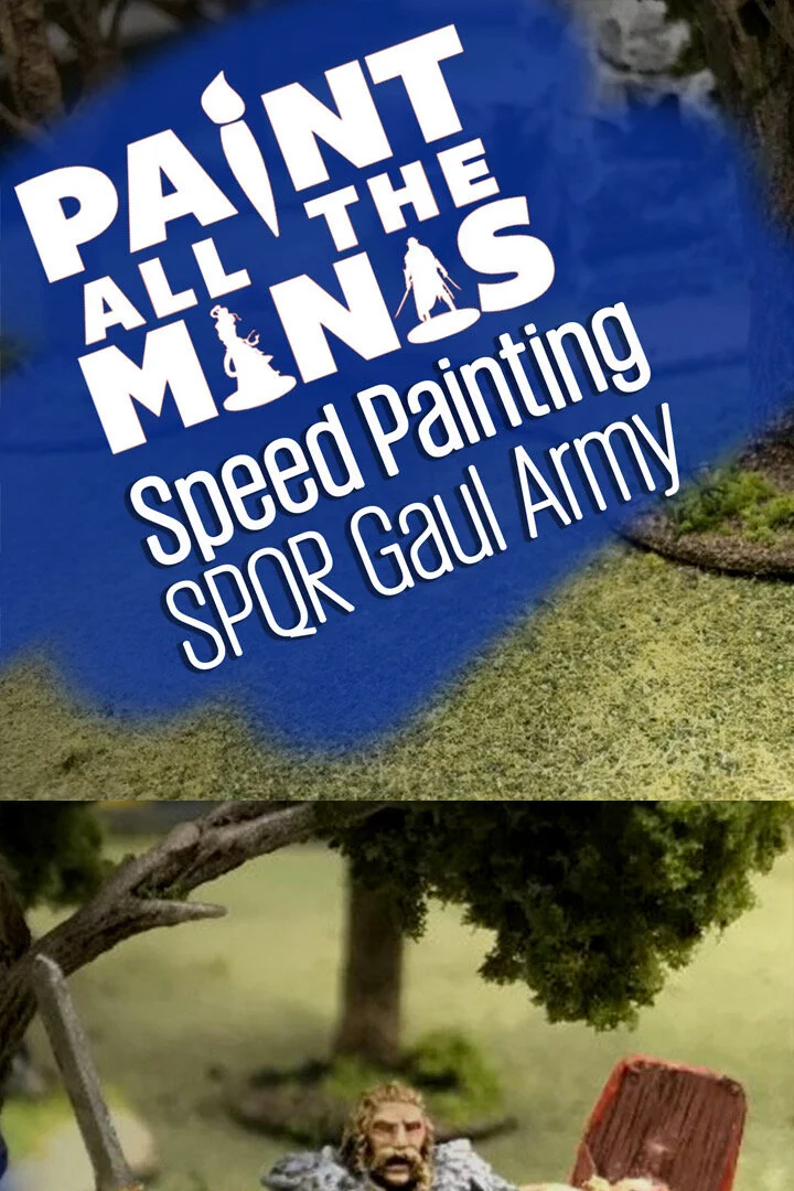 Speed Painting SPQR Gaul Army