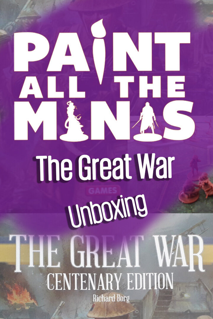 The Great War - Unboxing and rules explained