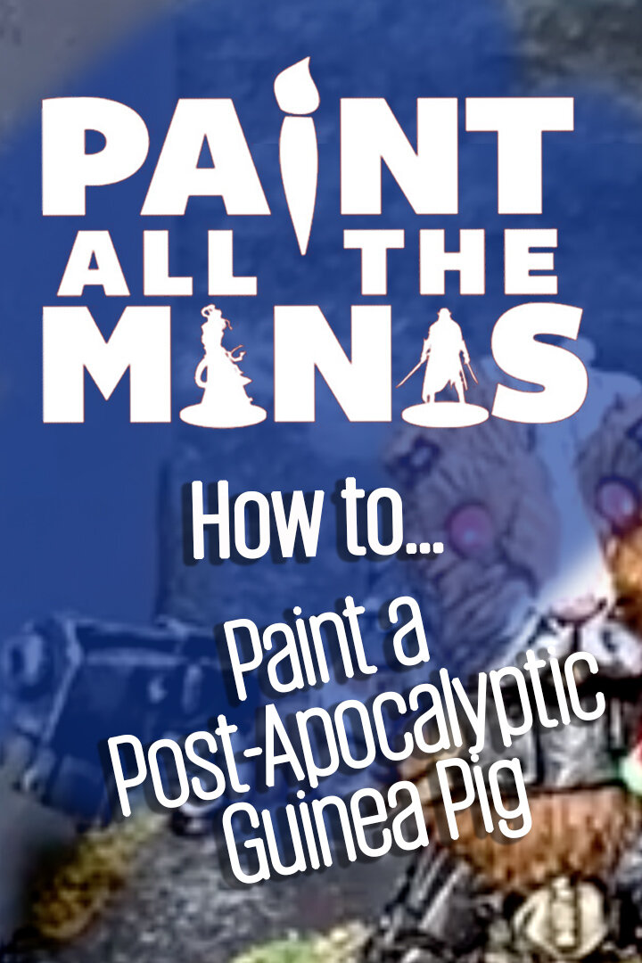 Painting a Post Apocalypse Rodent