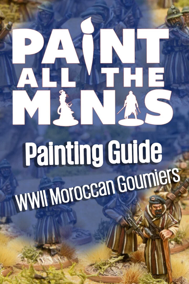 WW2 Moroccan Goumier painting guide