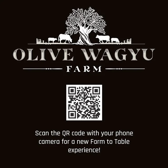 This week in Drakoulis Dry &amp; Raw restaurant, we are doing a world's first in Farm to Table Food! The menu will have a QR code, that if you hover your phone camera over it will reveal a link. Click the link and you can see the full history of the 