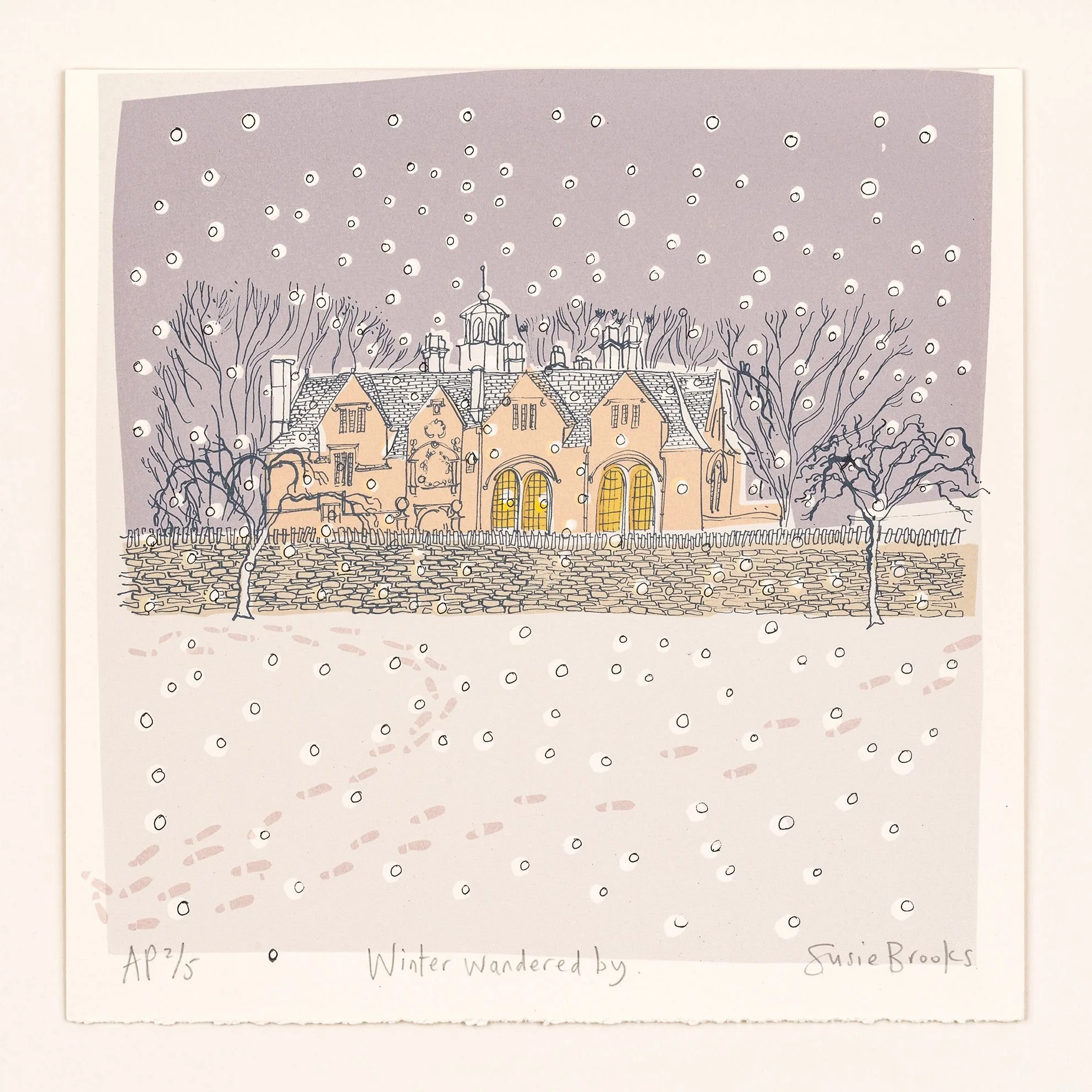 'Winter wandered by'