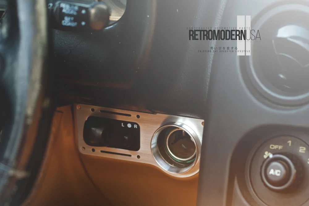 cigarette lighter bezel NA8 Cigarette Lighter Bezel Surround — RetroModern,USA