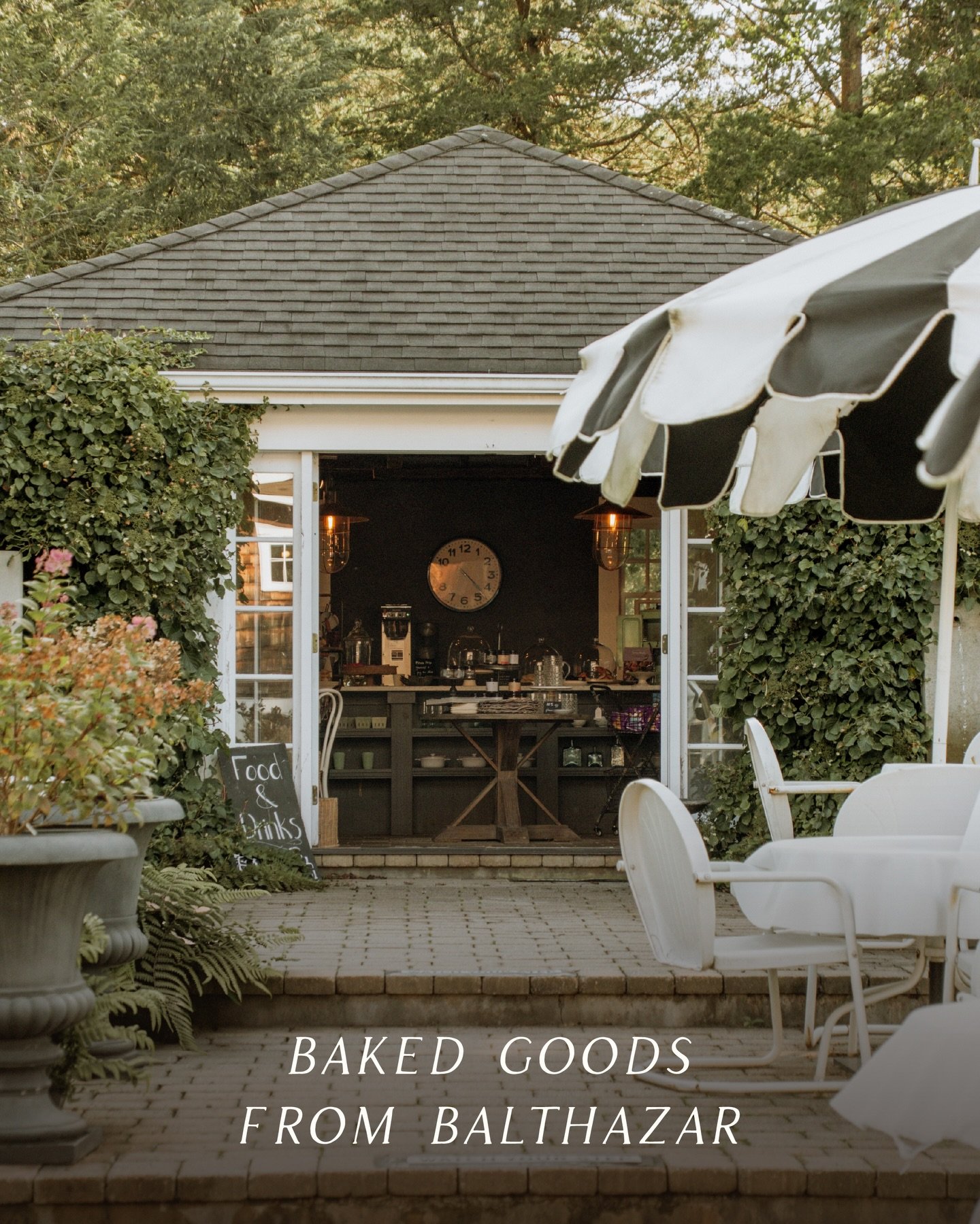 Baked goods from Balthazar up in our cafe this weekend! Come grab a croissant, coffee, and start planning your garden 🪴