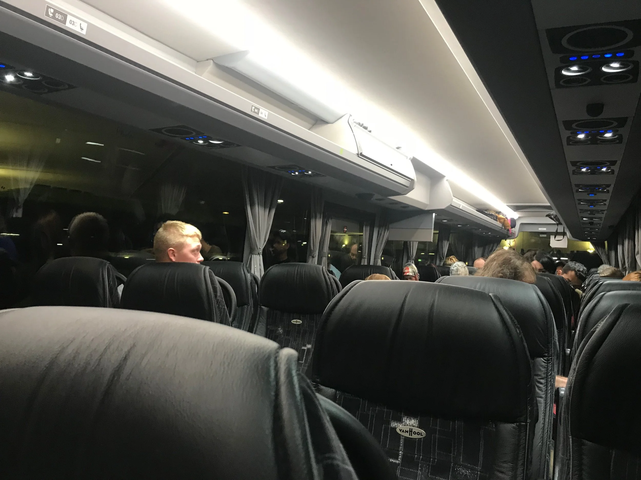 DON'T "SLEEP" ON BUSES