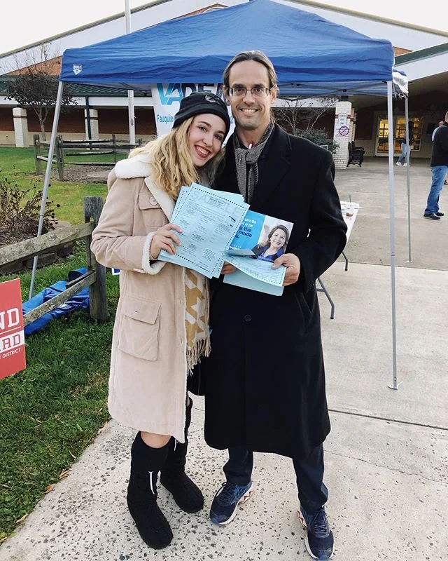 We did it! I am looking forward to what a Democratic Majority in Virginia will hold.