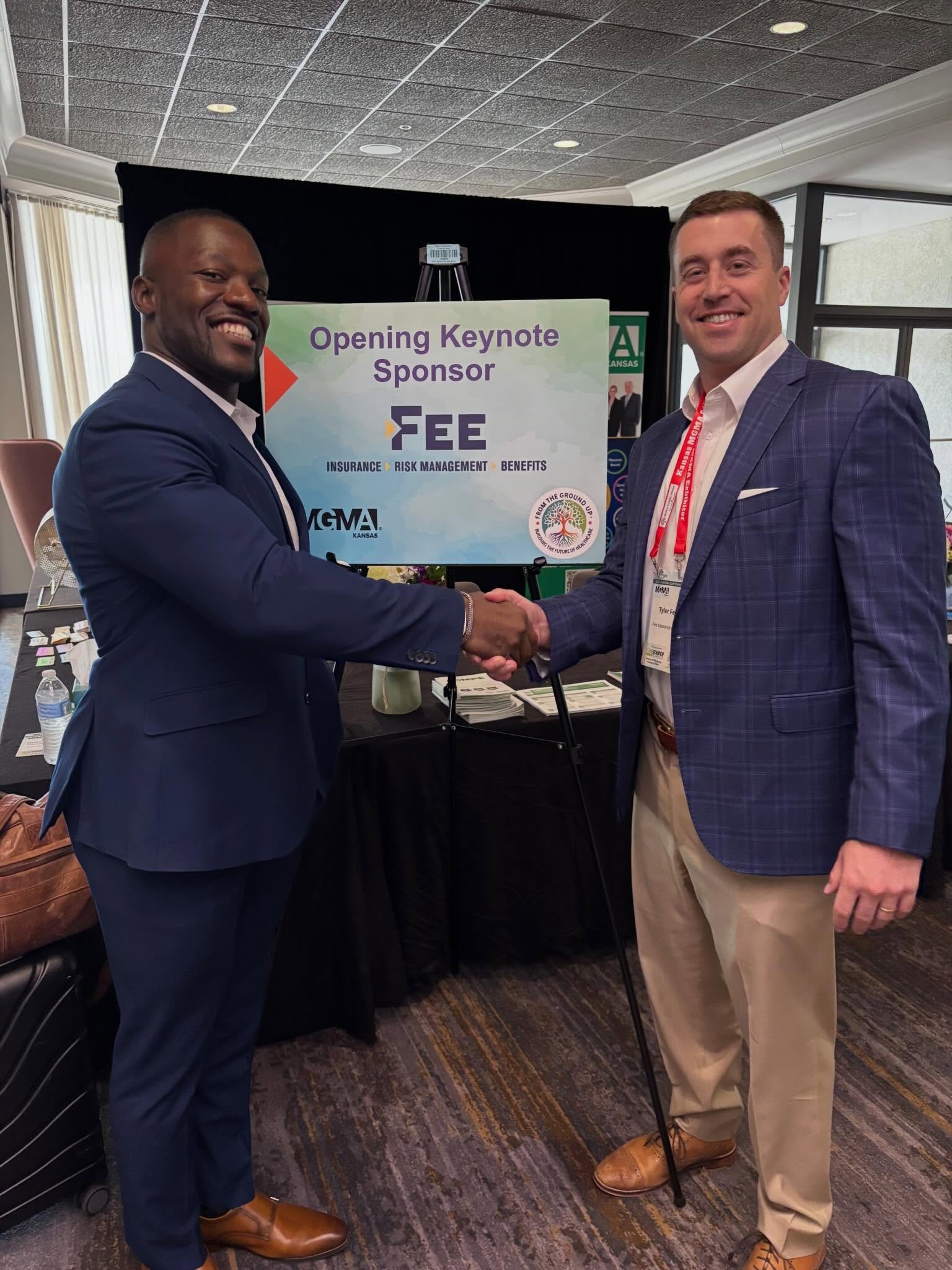 Strong start to the @mgma_kansas Annual Conference last week.
Tyler Fee introduced Rennie Curran, whose story and message around resilience, discipline, and leadership set the tone in a big way.
A great reminder that success starts with mindset!