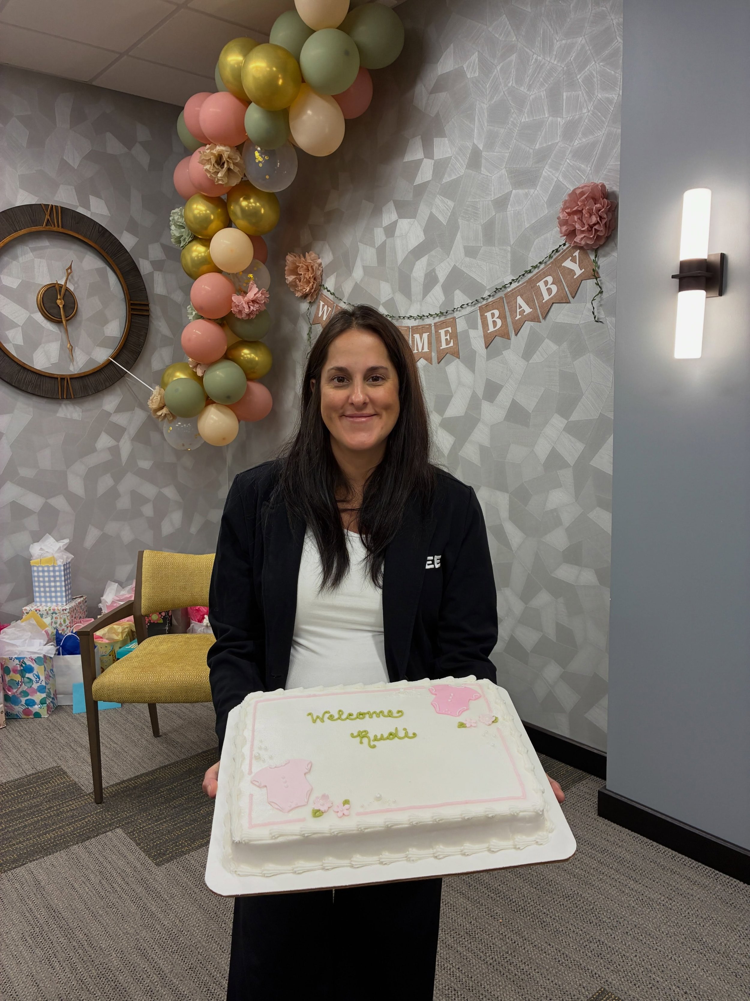 We had the sweetest time celebrating Val and the newest little addition to the Fee family! 💕
 
Baby girl Rudi will be here soon, and we couldn&rsquo;t be more excited for Val and her family. Our team loved getting together to shower them with a litt
