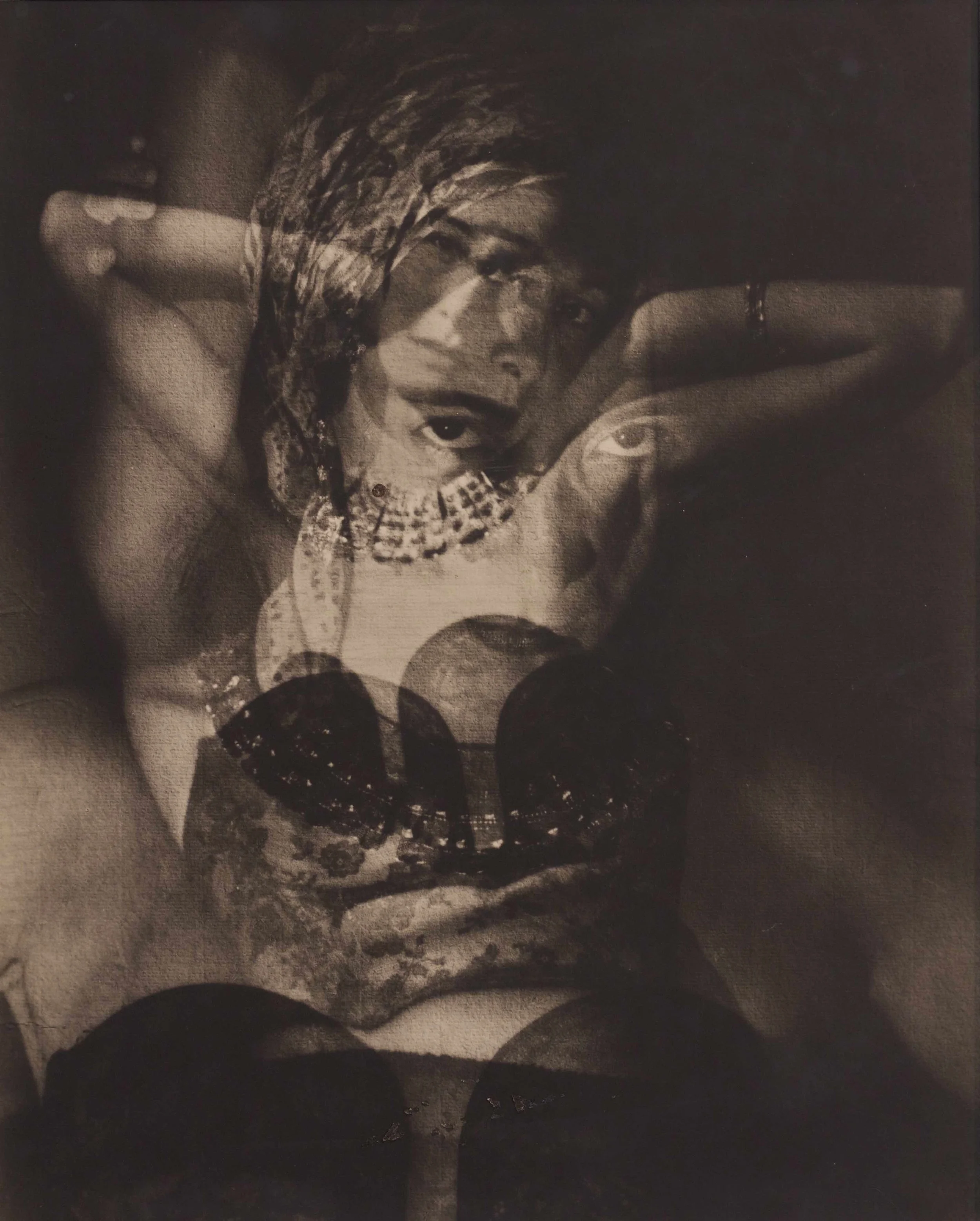 "Sheherazade" Bromoil, 9 3/4 x 13, signed 1970