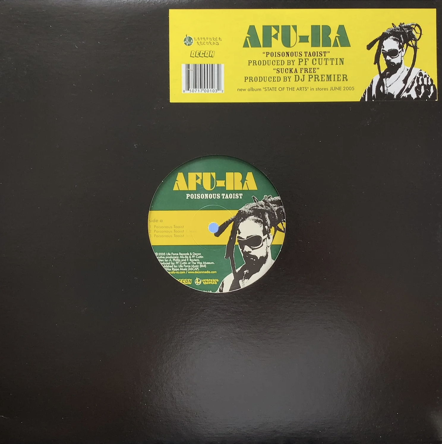 Afu Ra - Poisonous Taoist / Sucka Free