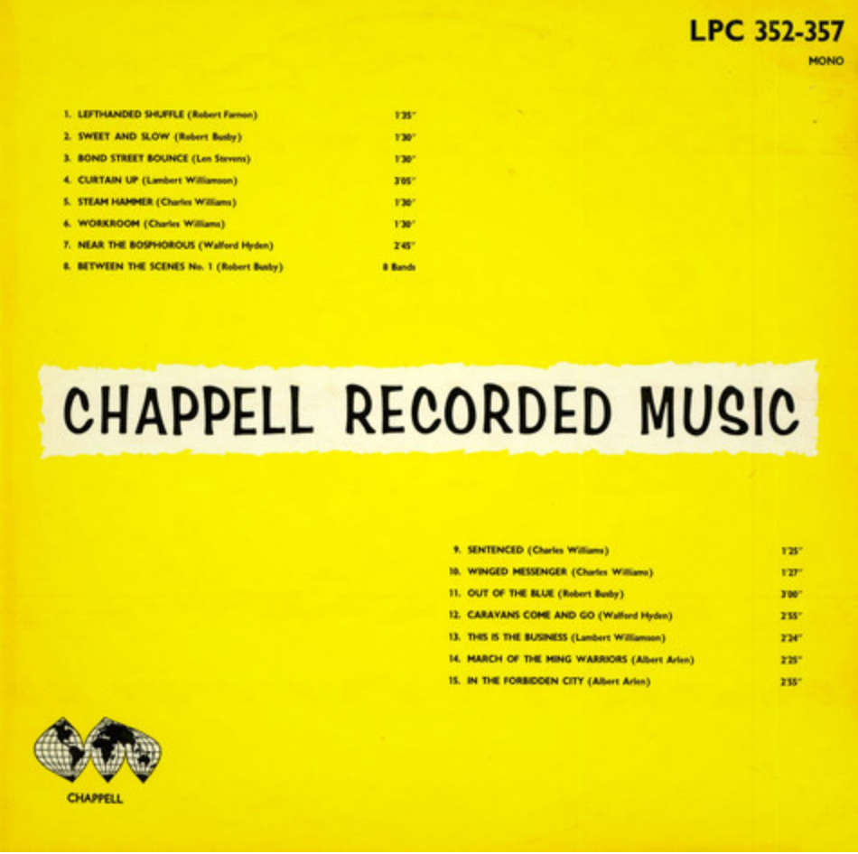The Dance Orchestra / The Queen's Hall Light Orchestra - Chappell Recorded Music