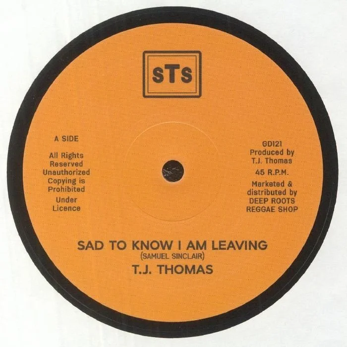 TJ Thomas - Sad To Know I Am Leaving