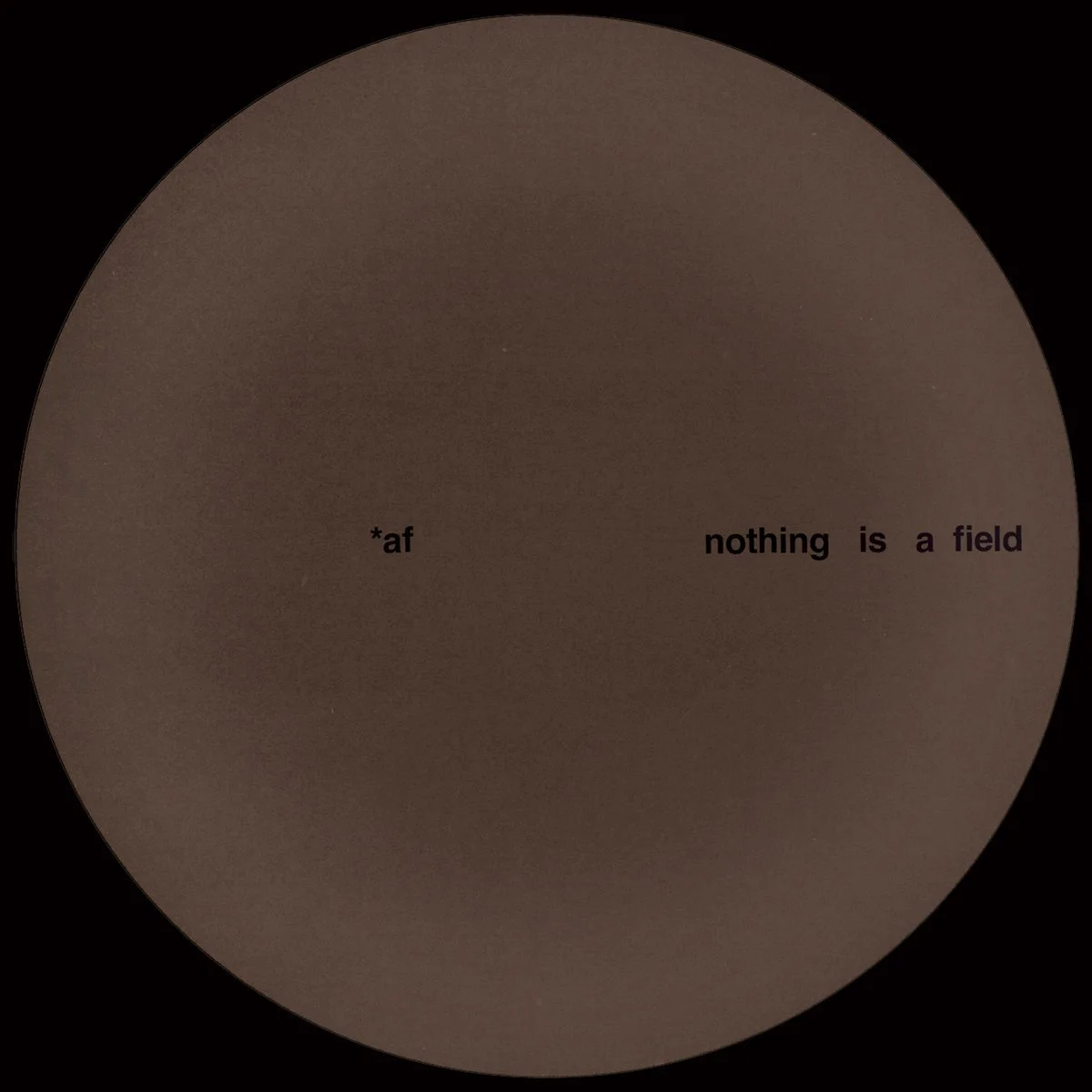 Adam Feingold - Nothing Is A Field