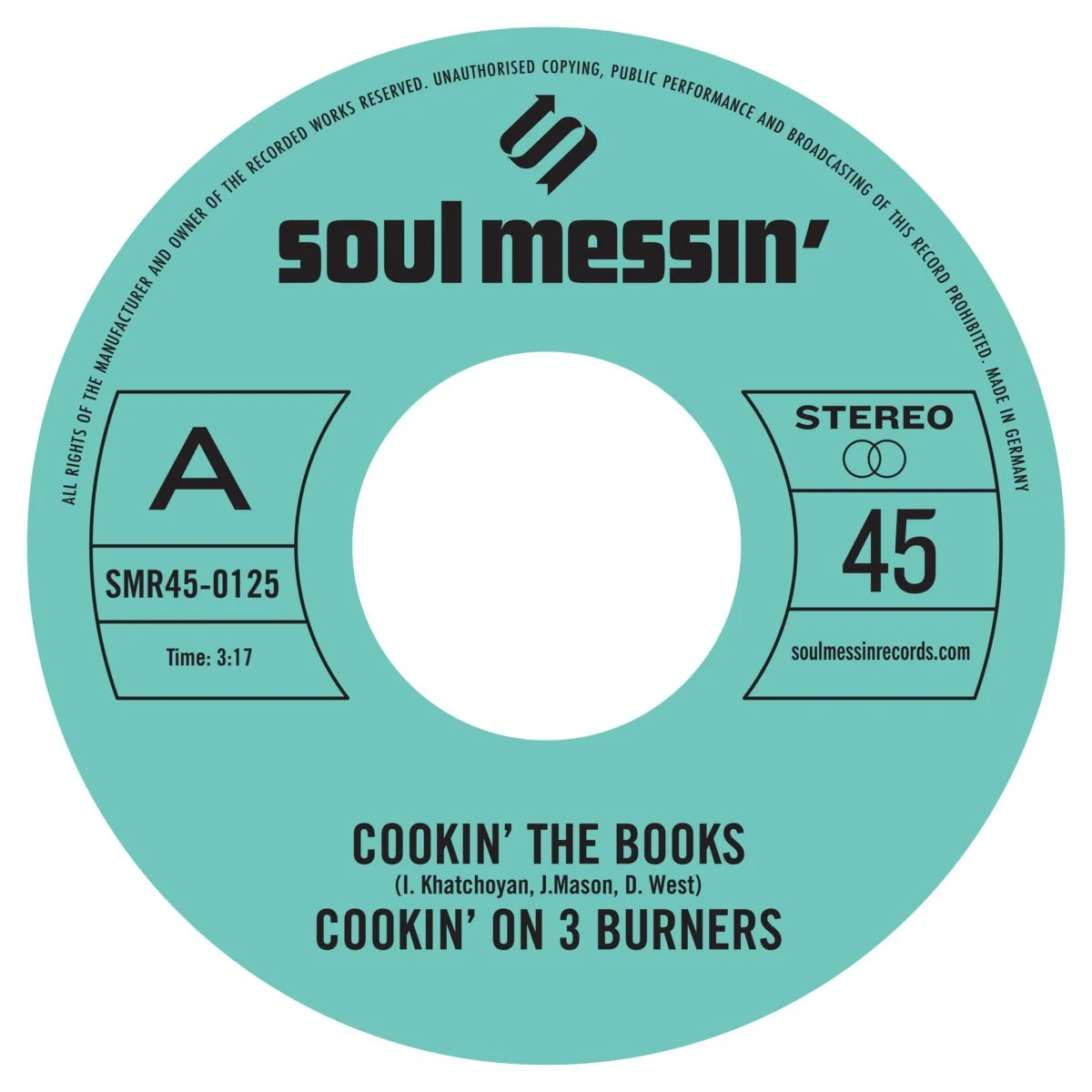 Cookin' On 3 Burners - Cookin' the Books