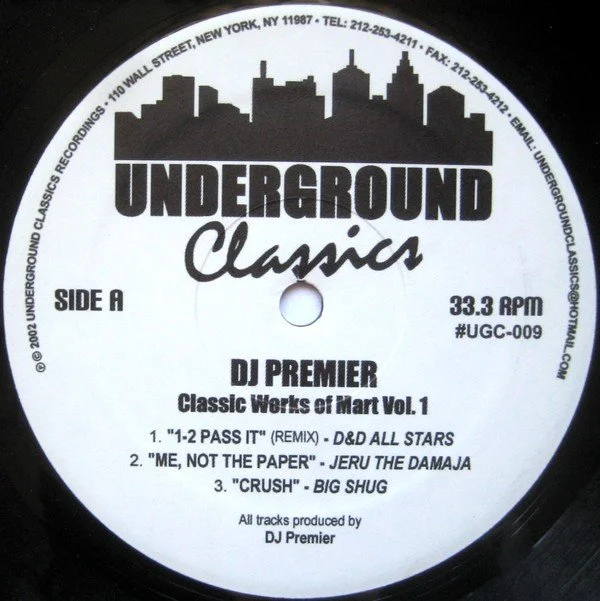 DJ Premier - Classic Works Of Mart Vol. 1