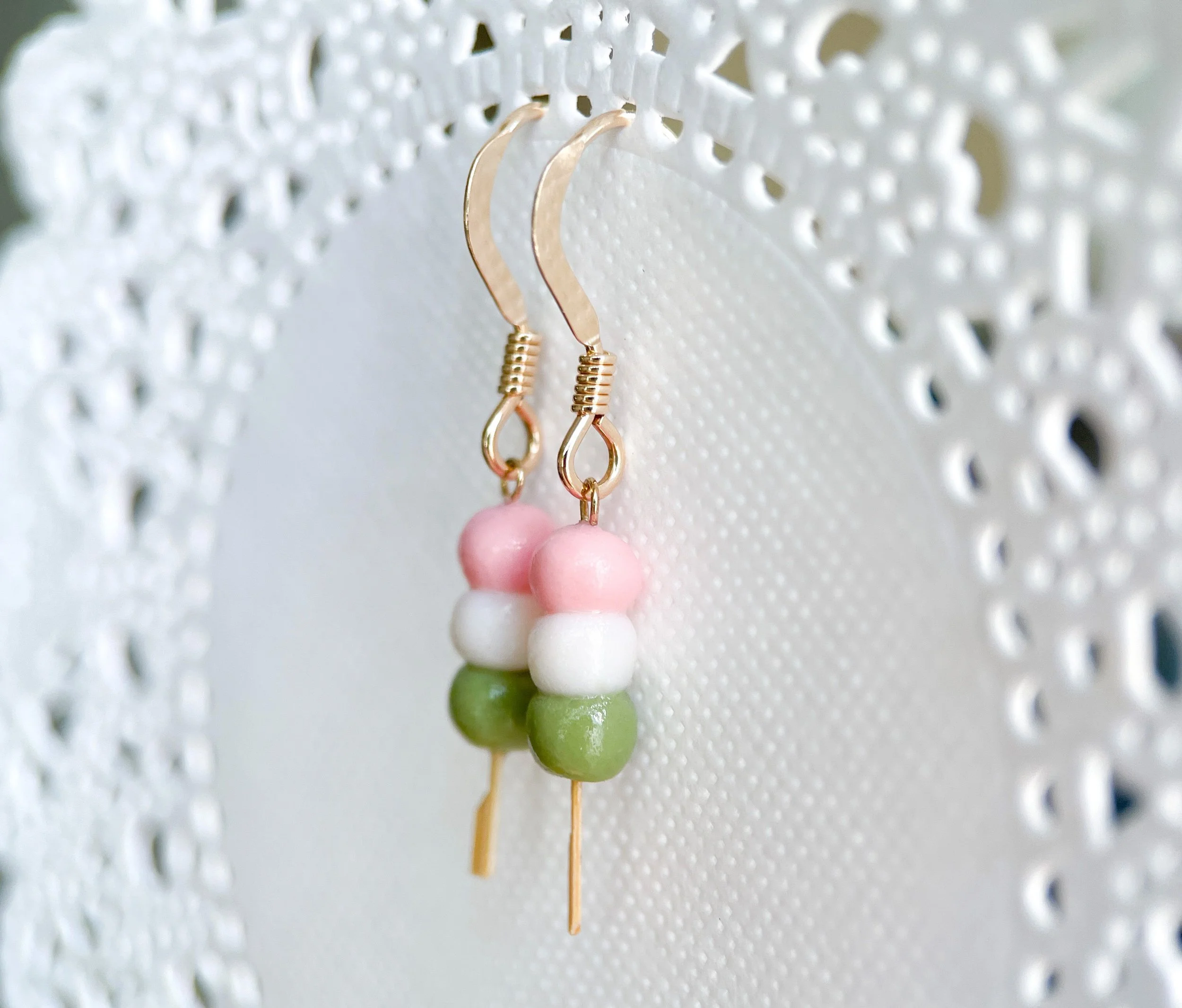 GENKI - hanami dango earrings