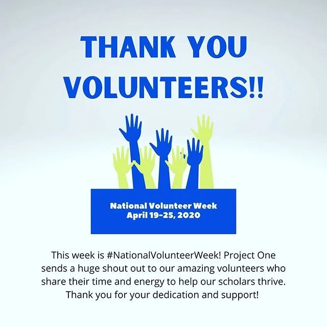 Happy National Volunteer Week! #nvm2020 #gratitude