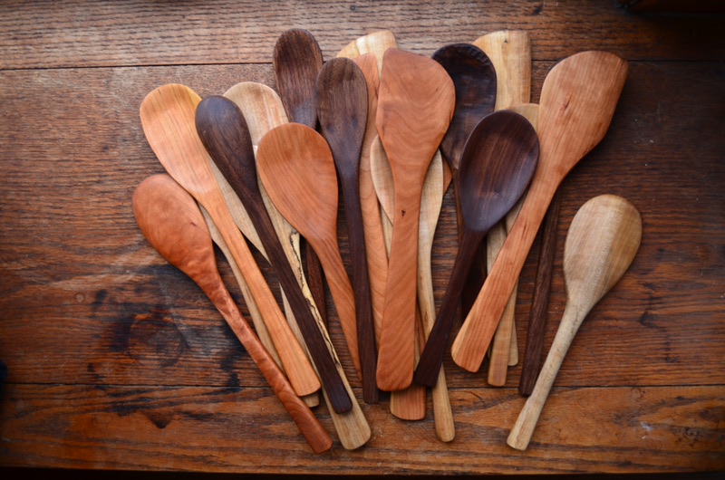 Wooden Spoons and such.