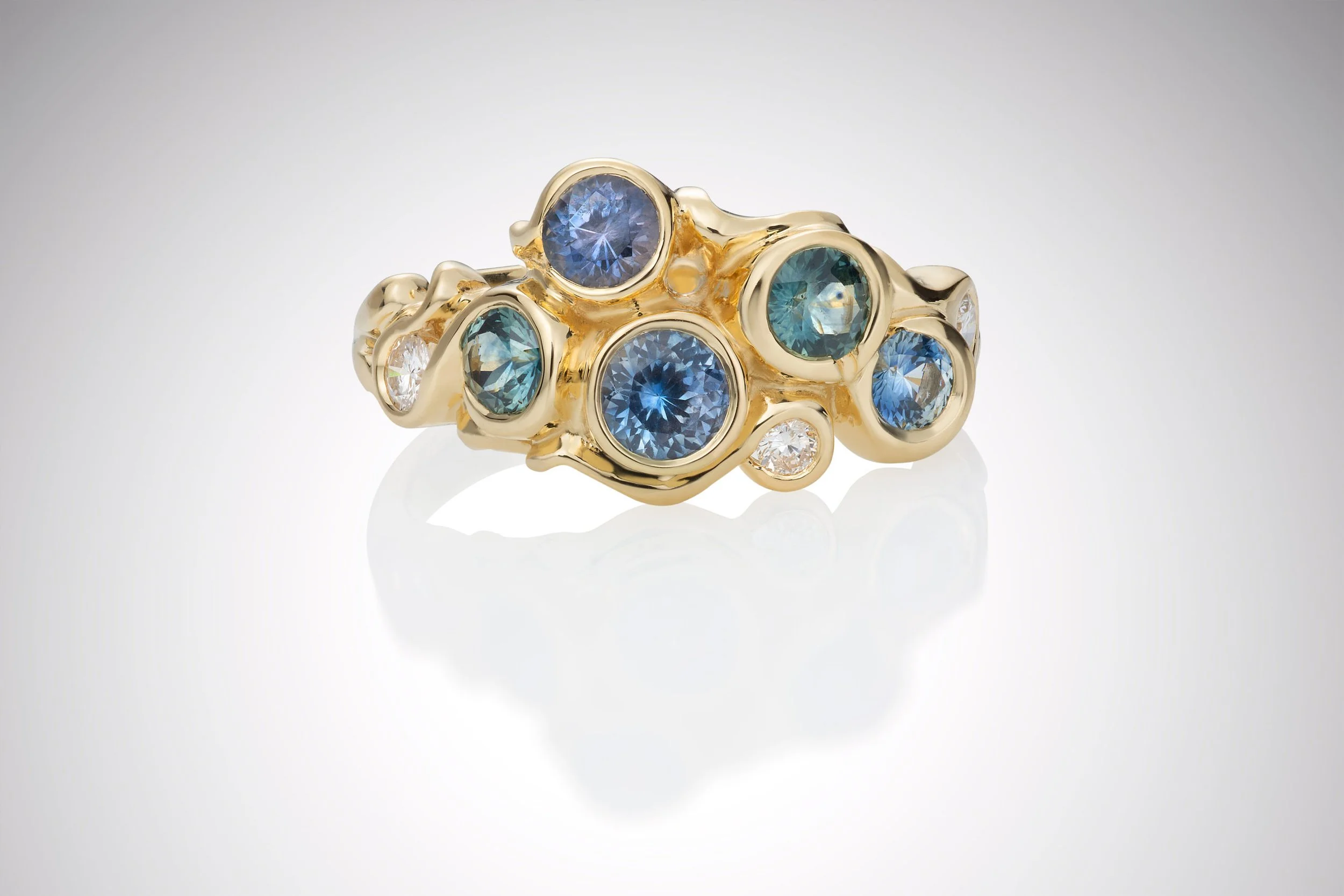 Ocean Montana Sapphire Ombre Ring