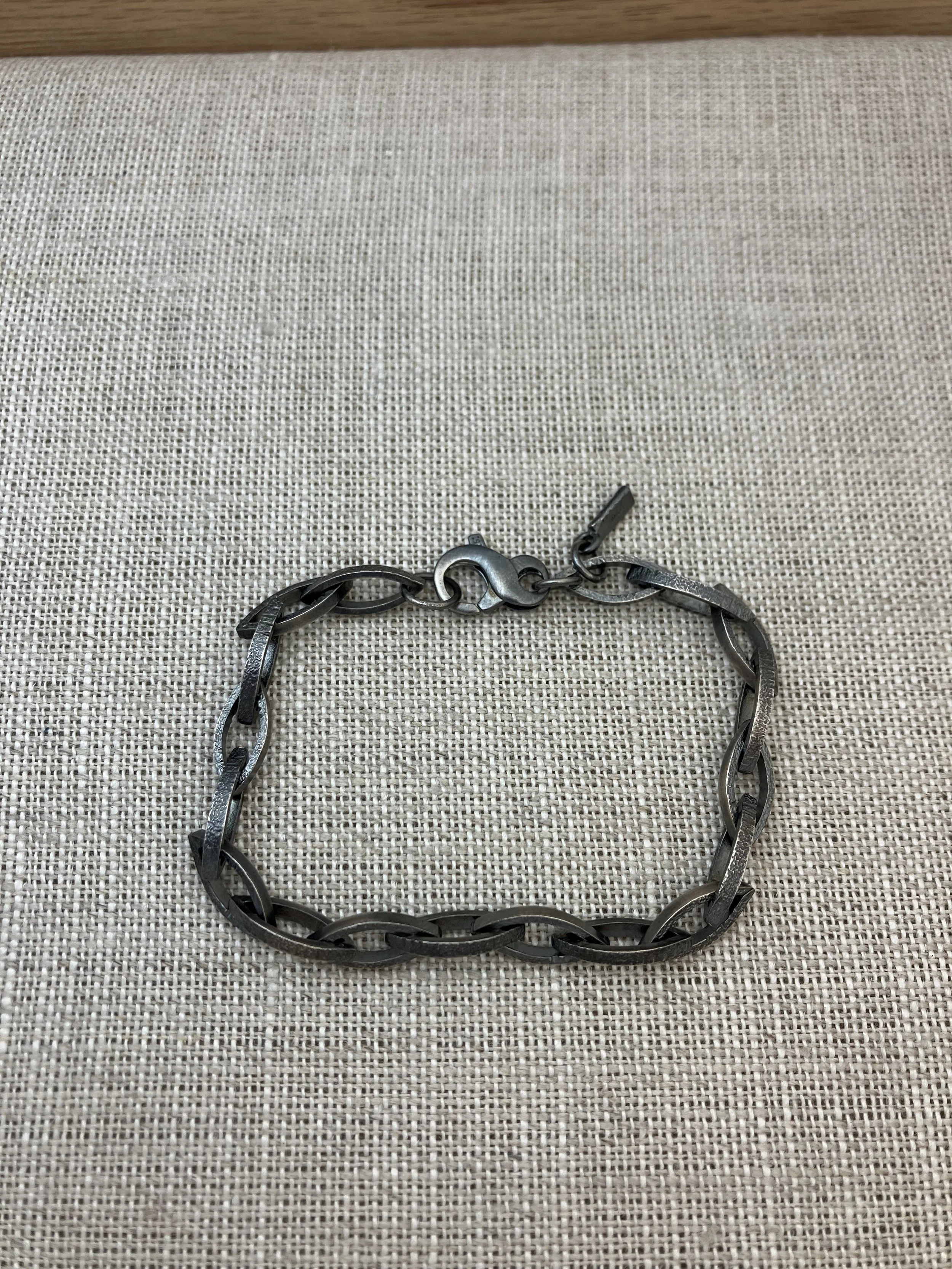 Marquis Link Cribstone Bracelet