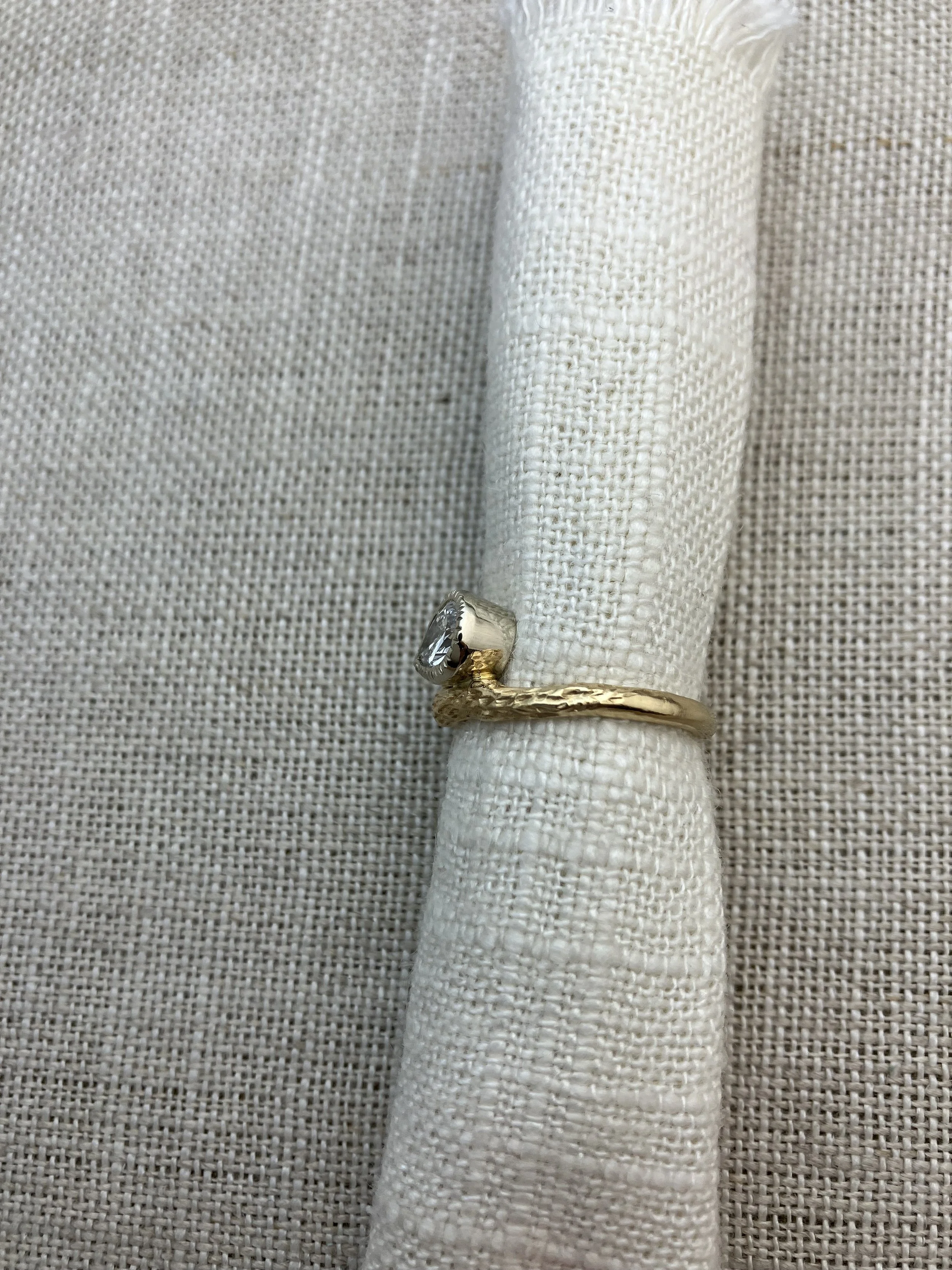 Branch Ring with Marquis