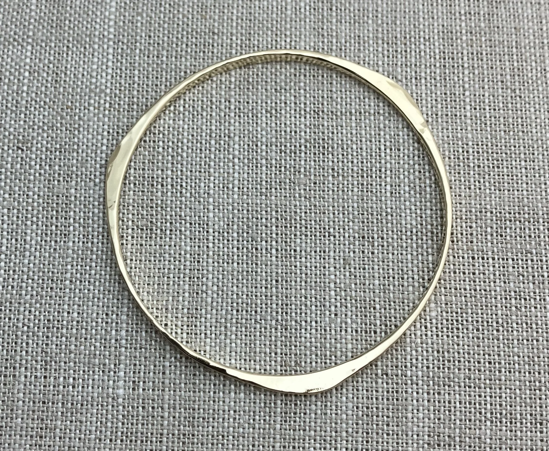 Signature Heavy 4 Sided Handmade Bangle