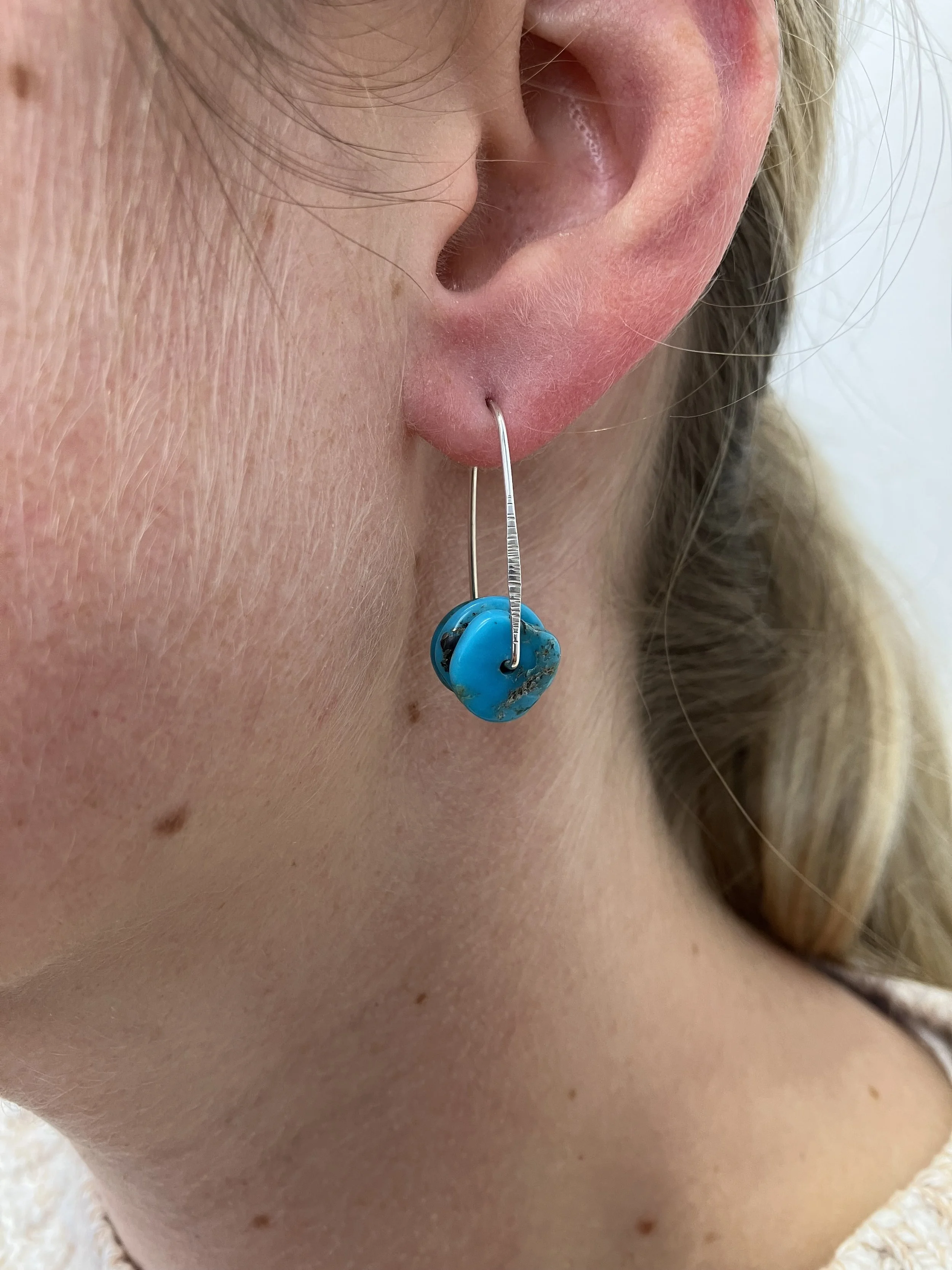 Turquoise Earrings (silver)