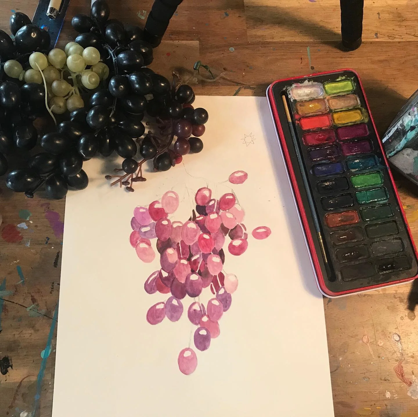 We had a great week in Zoom Art Club with watercolor grapes and crazy tall ice cream cones! 🍇🍇🍇🍦🍦🍦These kids are amazing! I know many people have been waiting patiently for online Art Club registration to open back up- we&rsquo;re tied up with 