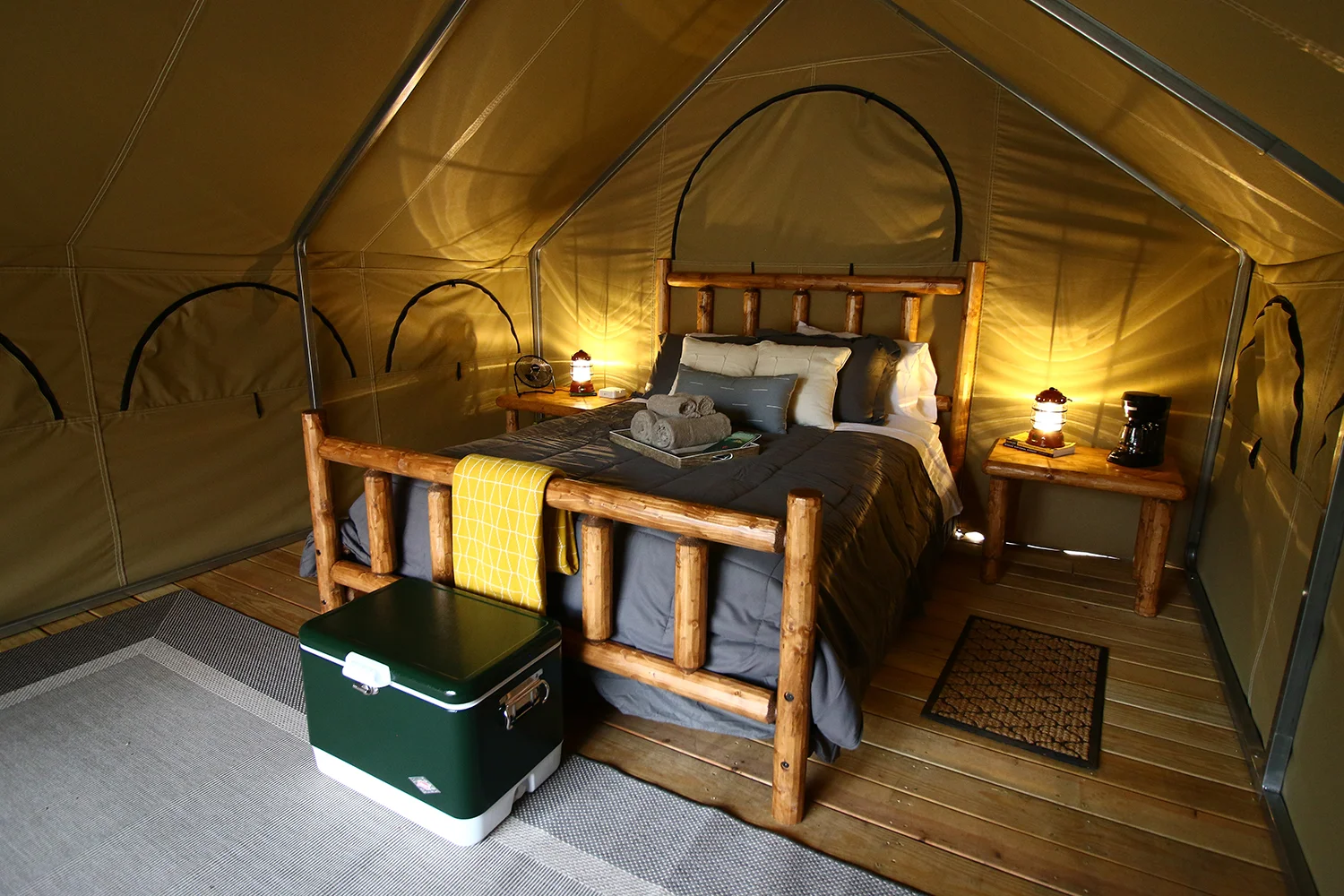glamping cot