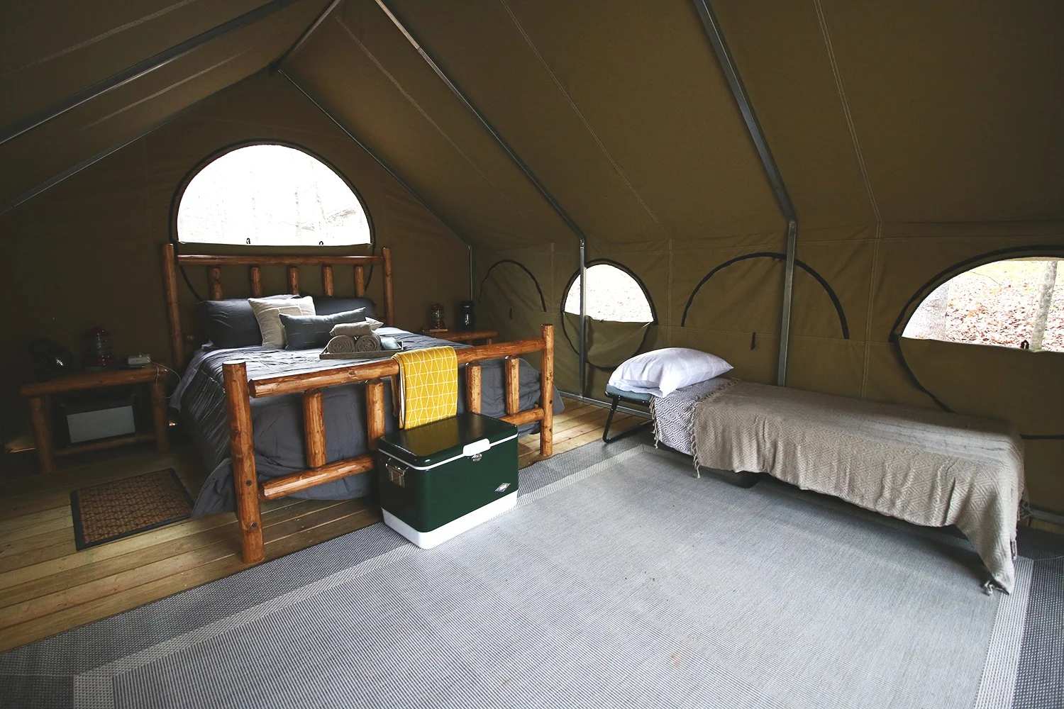 glamping cot