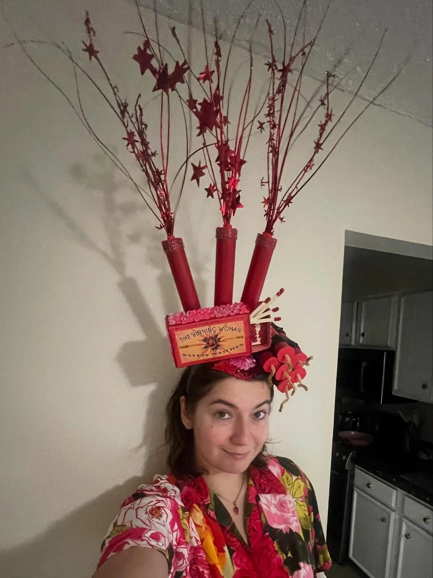 You didn&rsquo;t think I could stay away from the stage, did you? 
A recent commission for The Paideia School&rsquo;s performance of Matilda the Musical 🧨 
#costumedesign #headpiece #matildathemusical