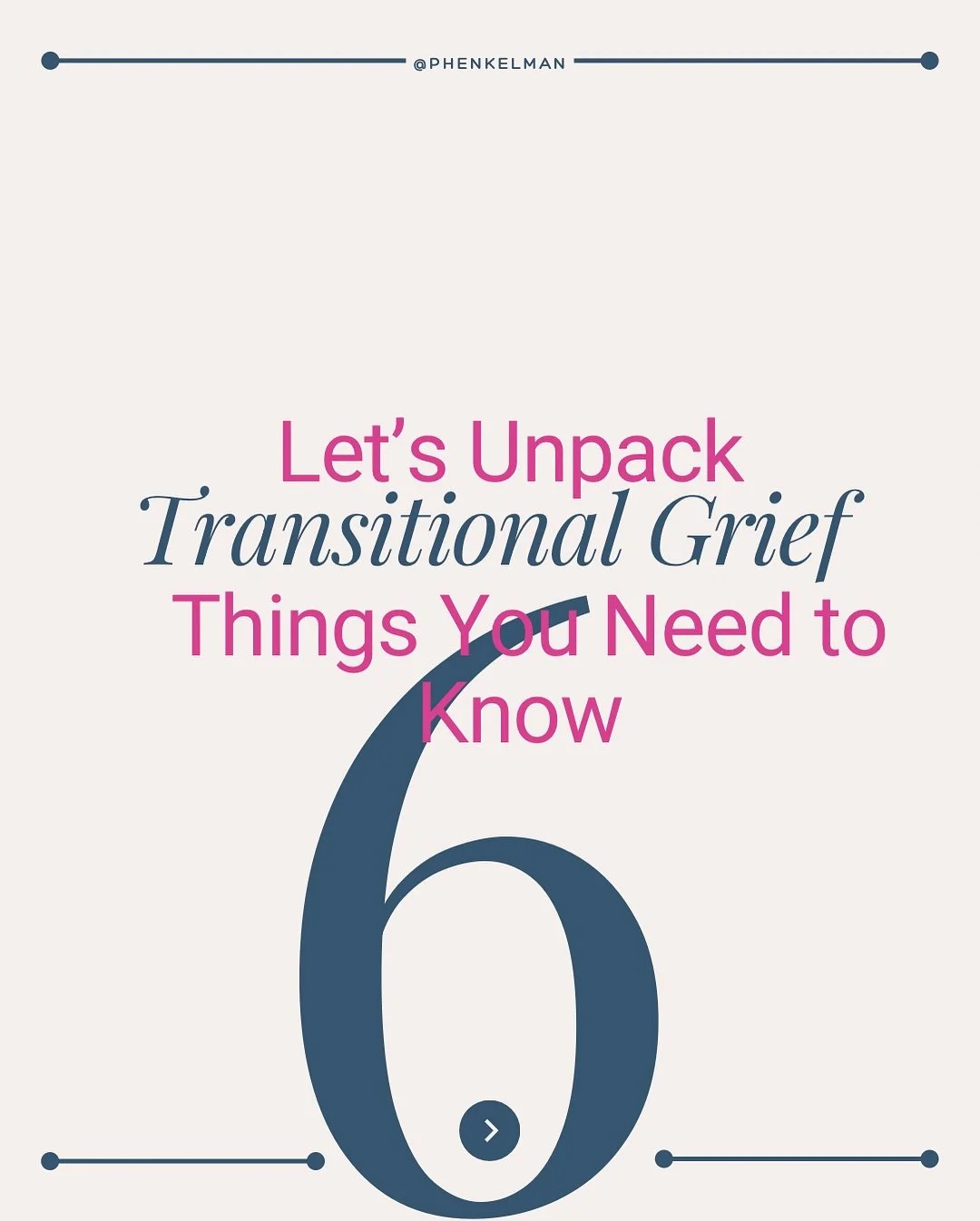 Momma, does your heart ache in the silence of the empty nest? 💔

 That heavy feeling you can&rsquo;t quite name is called transitional grief, and it&rsquo;s completely normal.

In today&rsquo;s carousel, I&rsquo;m sharing six ways to understand and 