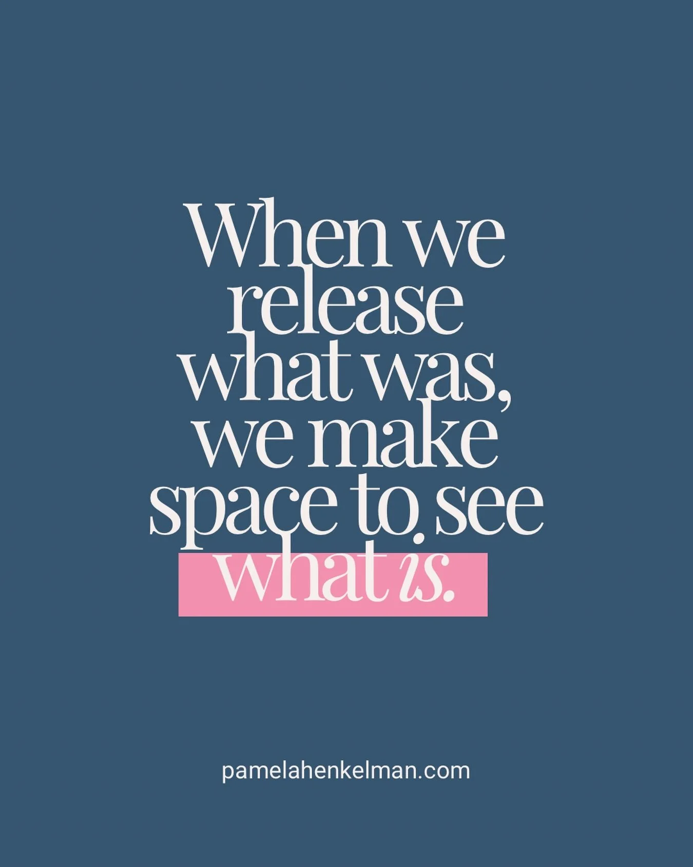 What if the peace you&rsquo;re craving is waiting on the other side of letting go? 🕊️

 Momma, the moment we release what was, we make holy space for what is.

 Not the version of the holidays we used to have.

 Not the rhythms we wish would return.