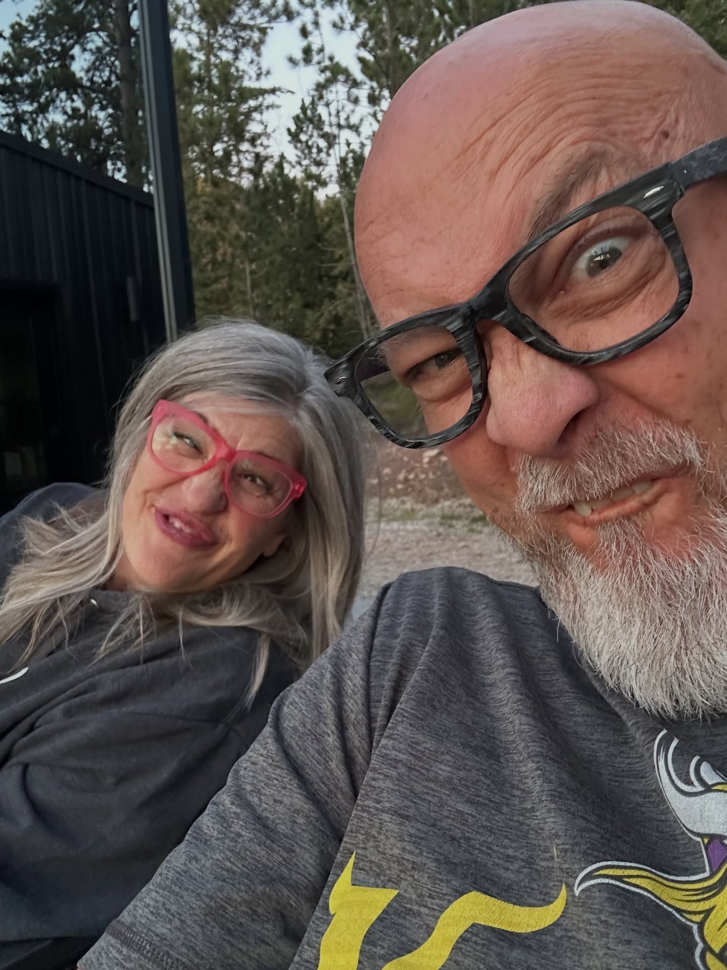 Sure, I could&rsquo;ve posted a perfectly curated photo of my Valentine of 39 years, but that wouldn&rsquo;t capture the heart of our relationship.

I fell in love with this man because he makes me laugh. And after all these years, he still does.

La