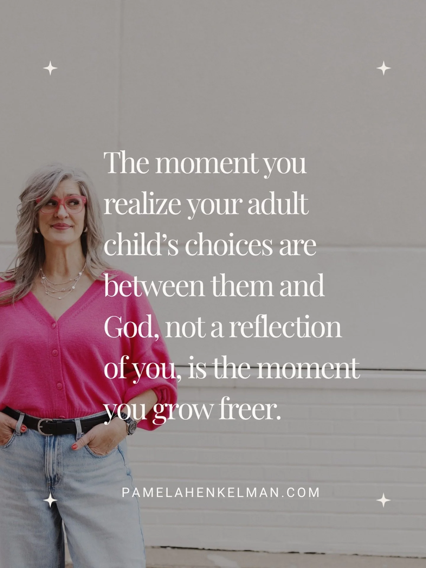 Momma, here&rsquo;s a truth that will set you free!🎈

 Your adult child&rsquo;s choices are between them and God, not a reflection of your worth, your love, or your parenting.

 The day you stop wearing their decisions like a badge or a bruise is th