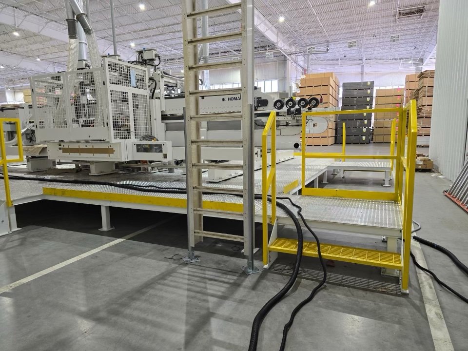 Aluminum Decking Equipment Platform Fabrication
