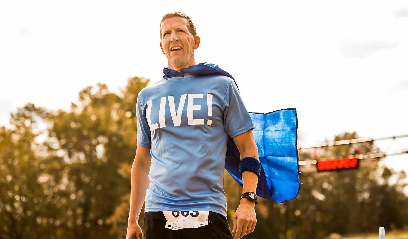 Kirk Smith Stage 3 Lung Cancer. Competing in 10k’s and Triathlons