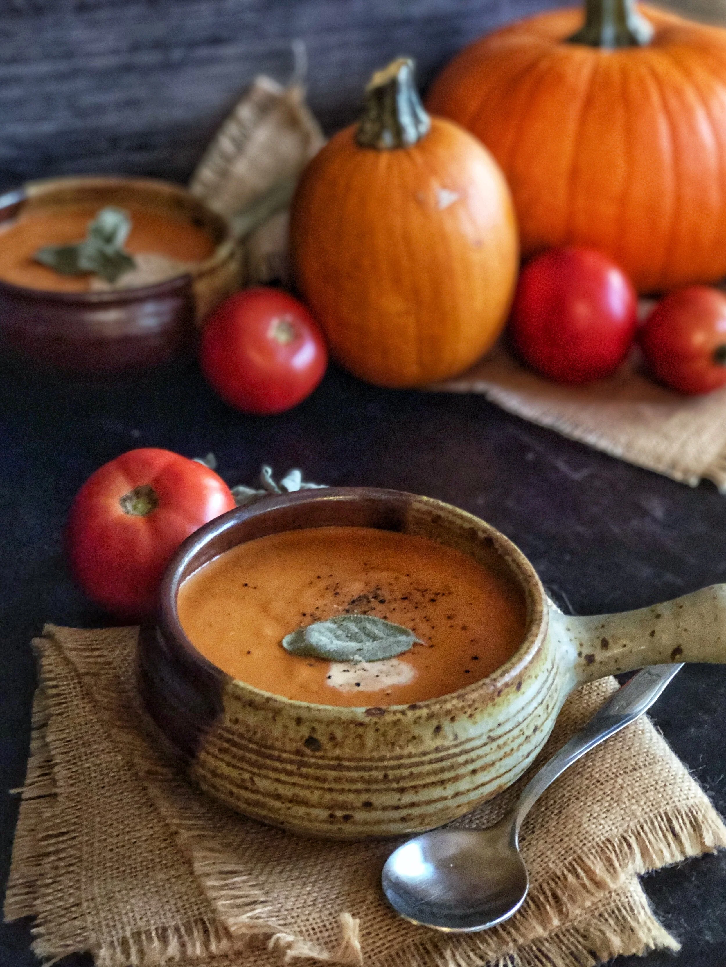 Pumpkin Tomato Soup