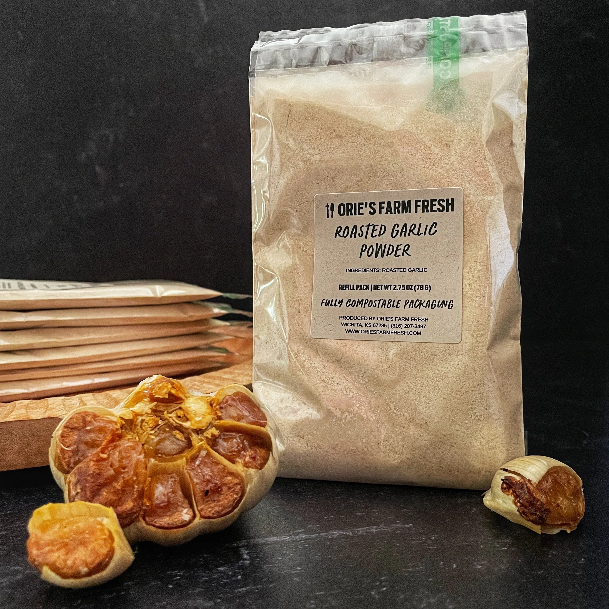 Roasted Garlic Powder — Orie's Farm Fresh