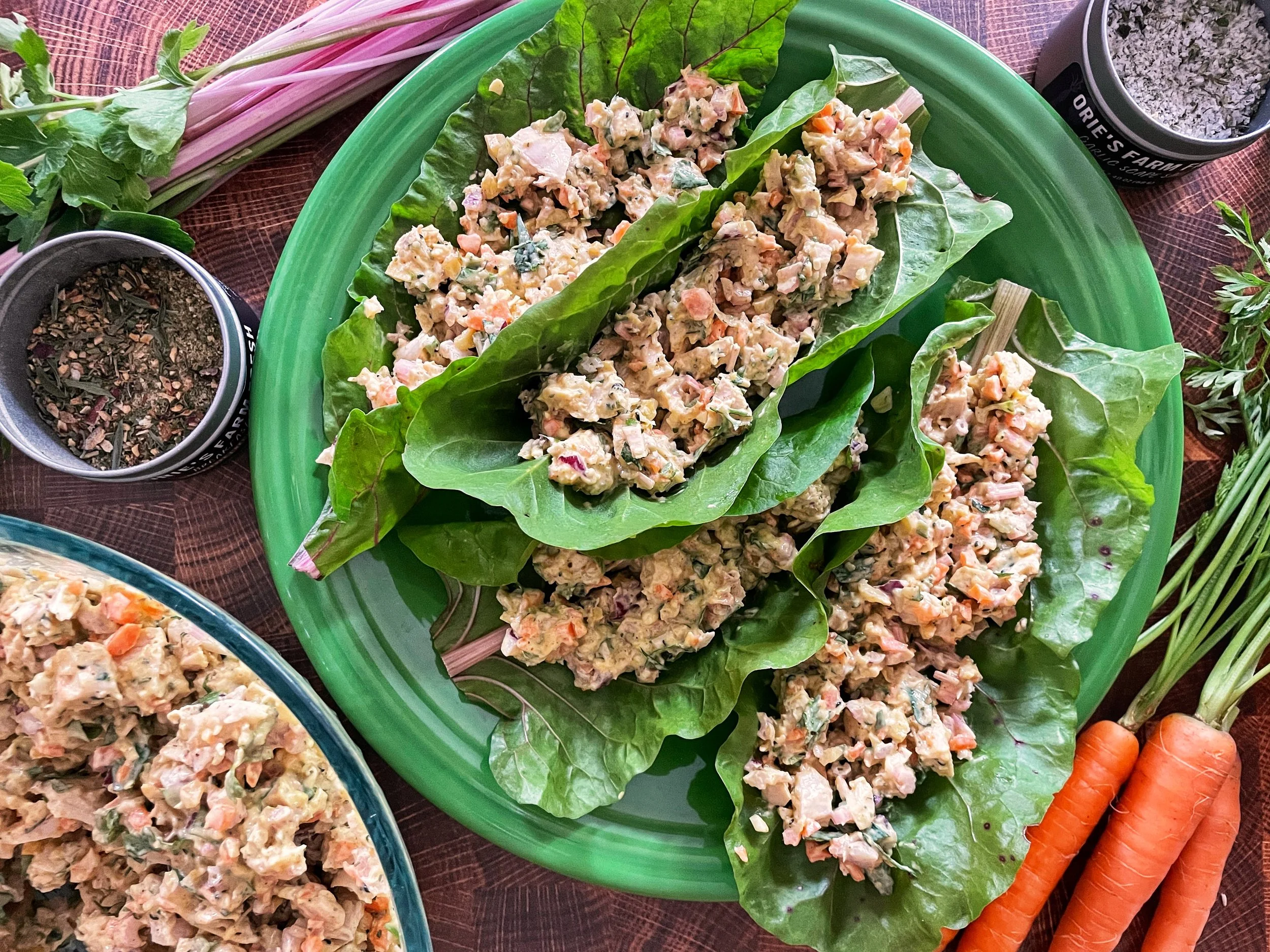 Veggie-Loaded Curried Chicken Salad