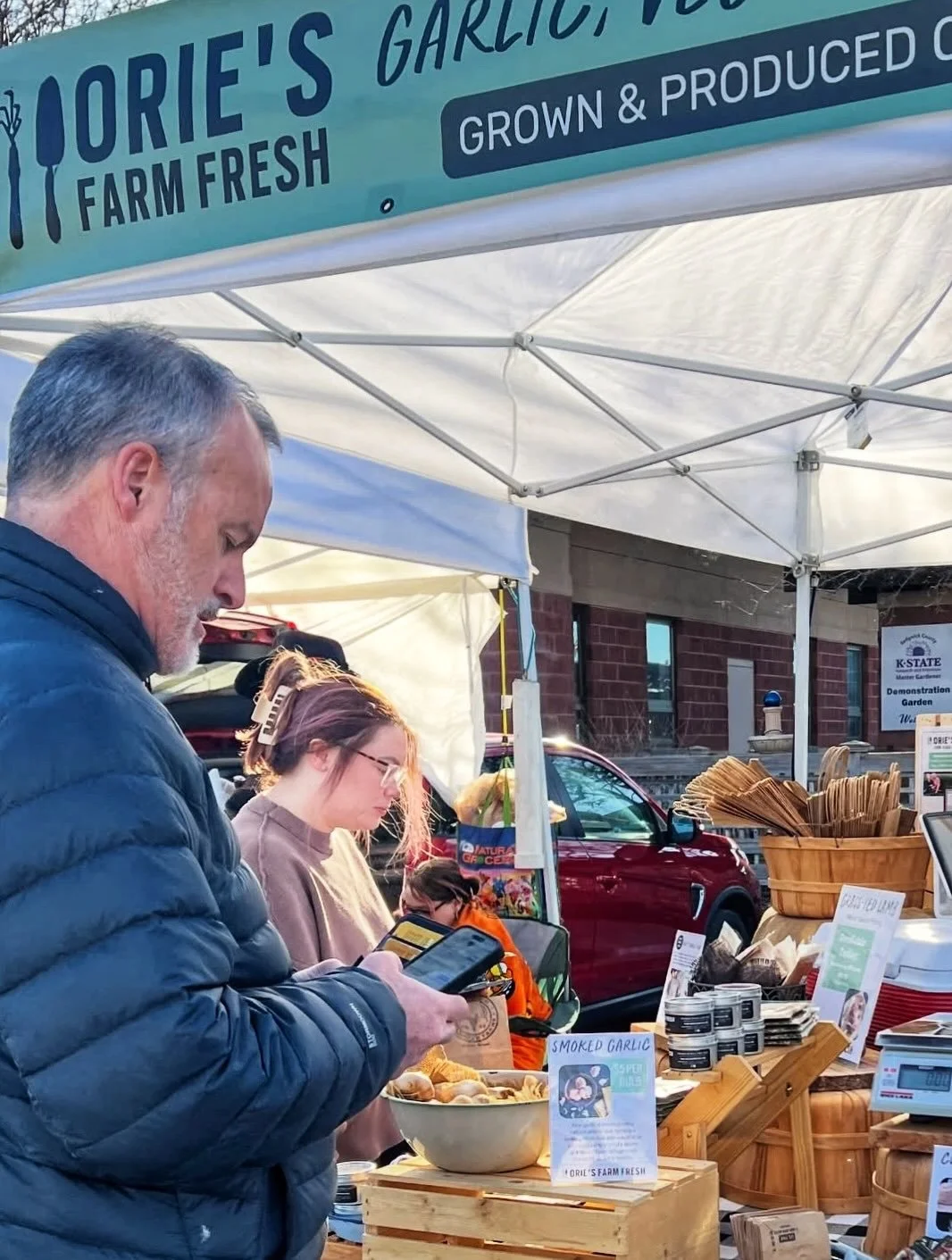 Saturday is the first outdoor market of the season and marks the return of weekly farmers&rsquo; markets for the foreseeable future!

Come see us at @kansasgrownfarmersmarket from 8 to noon, where we&rsquo;ll have these beyond organic, from Wichita g